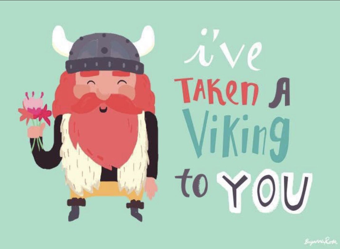 ginwstuco's tweet photo. Happy Valentine's Day, Vikings! https://t.co/RcI3G2GpXl