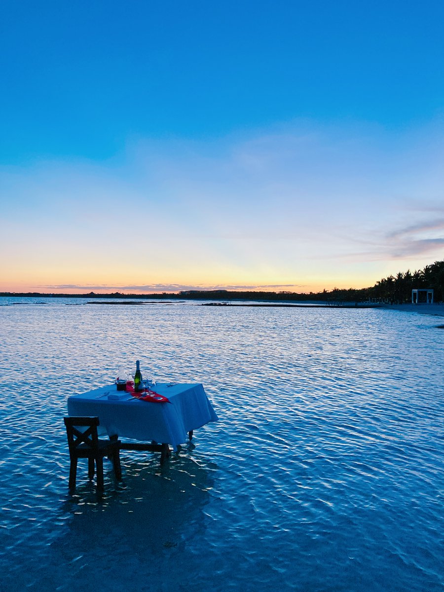 The Romantic Dinner at Sea. A breathtaking and delicious foodie experience where you can dine on chef's specialities while enjoying the different colours of the sunset❤😍🌠
#7DaysOfRomance                 bit.ly/ElDoradoRomance