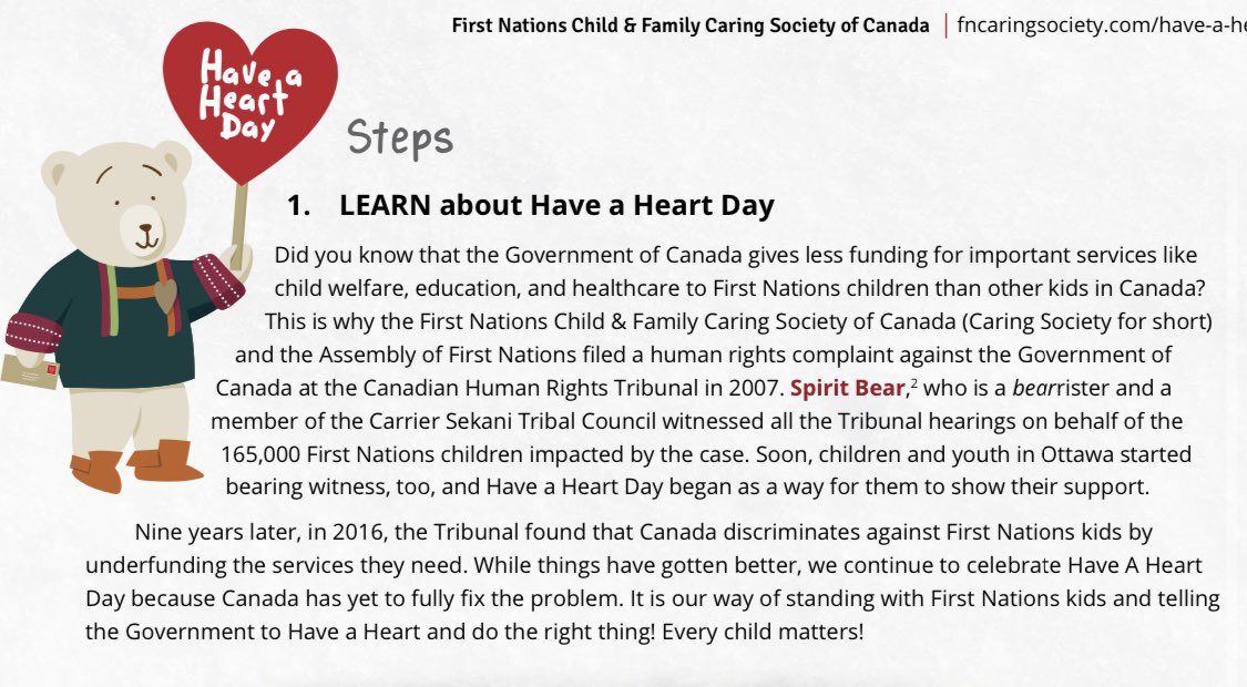 ms_martin_5's tweet photo. Along with #ValentinesDay, today is also #HaveAHeartDay. After learning about its purpose, we built #SnowBears to show that we stand with First Nations children across Canada in their fight for equal access to important services! ❤️ @domihcdsb @IndigenousHCDSB https://t.co/8aYIaO6hKd