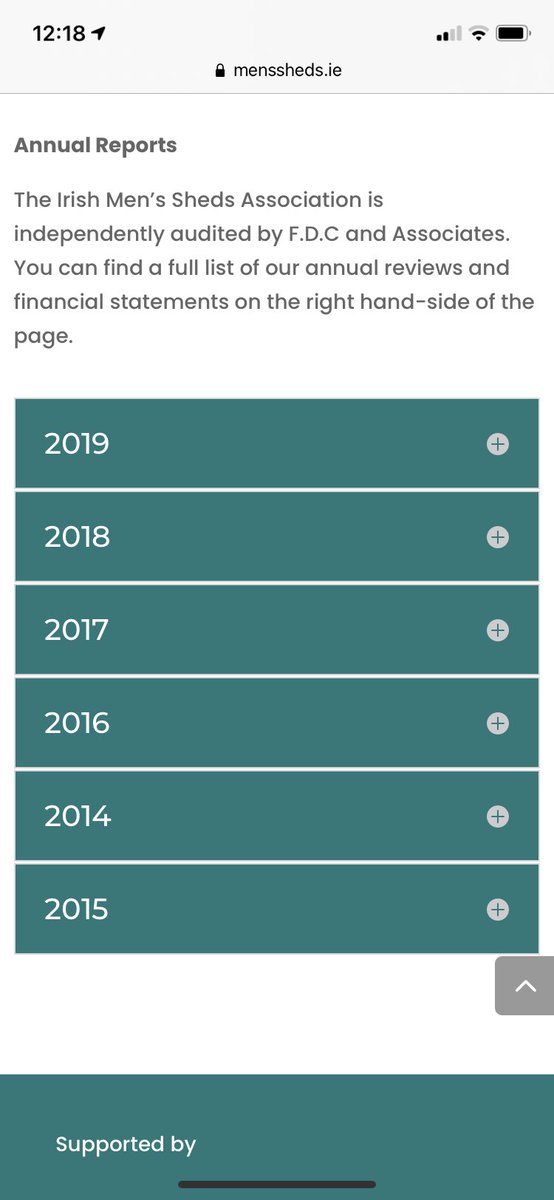 MensIrish's tweet photo. Can you see what’s missing from @irishsheds website ? 
That’s not very transparent for #menssheds 

https://t.co/HP5PcgnPl4 https://t.co/UL7XFdeGgF