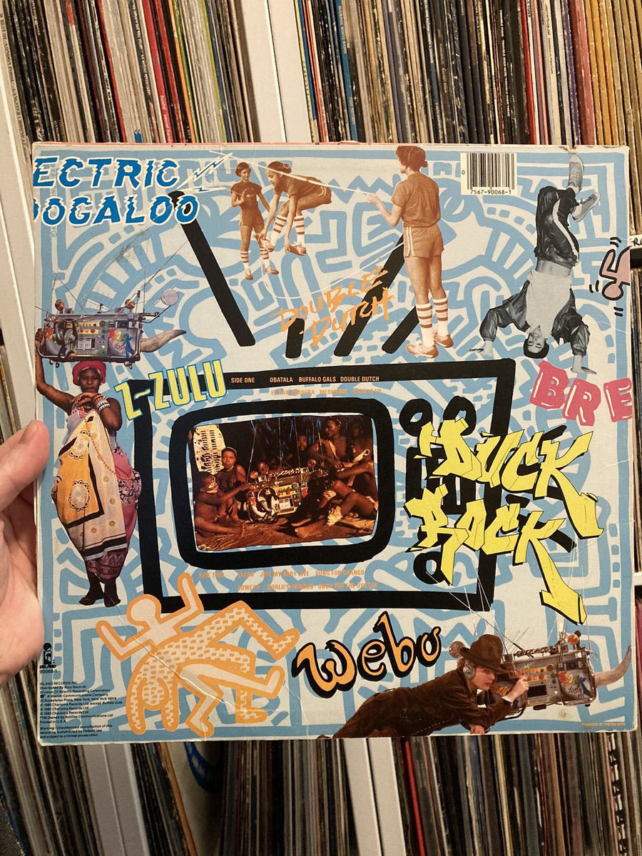 Classic Hip Hop Albums on vinyl  #62a Duck Rock. Man, this was a game changer. The artwork, the little descriptions and phrases, the Worlds Famous Supreme Team interludes, and Buffalo Gals - I remember hearing this (a bit late, in the mid-80s) like it was yesterday.
