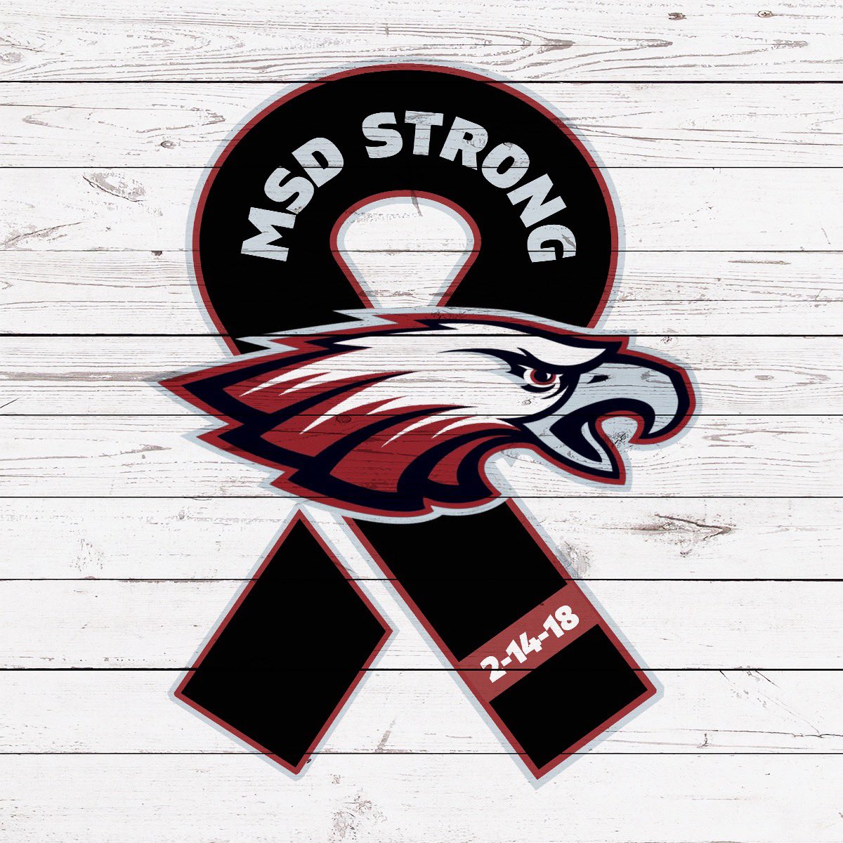 BPDhealthcare's tweet photo. We’re thinking about the MSD community today and always. #msdstrong❤️🦅❤️ https://t.co/bJzQutKJ8Y