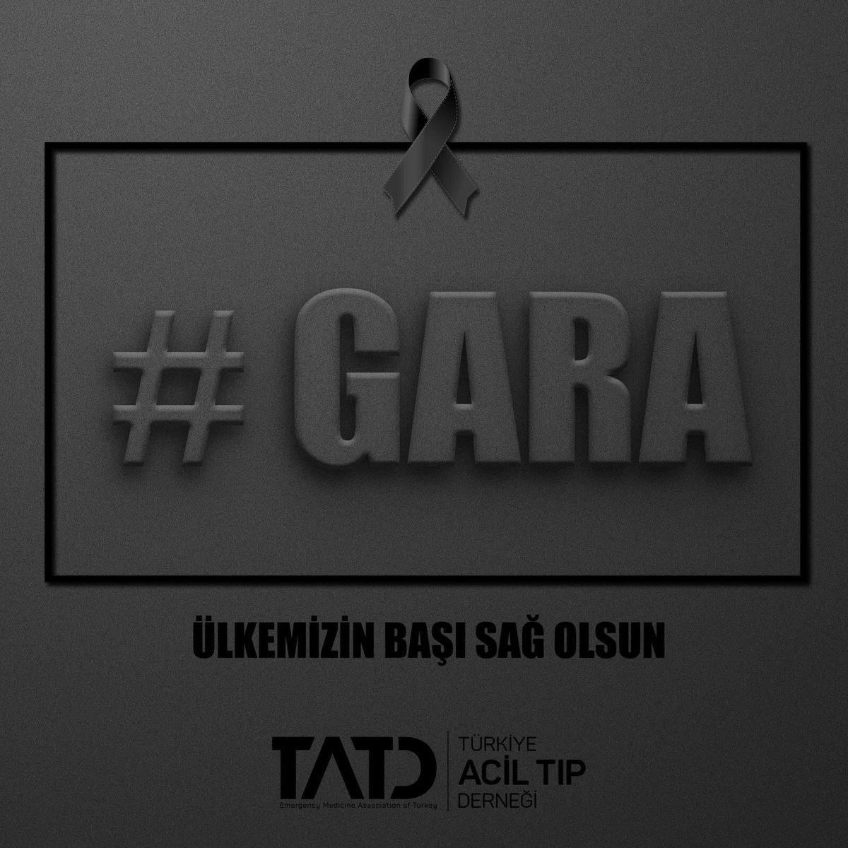 Acımız çok büyük..Gara’da gerçekleşen hain saldırı sonucu şehit olan askerlerimize Allah’tan rahmet, yaralı askerlerimize acil şifalar diliyoruz. Kederli ailelerinin ve milletimizin başı sağolsun.
Türkiye Acil Tıp Derneği
Yönetim Kurulu