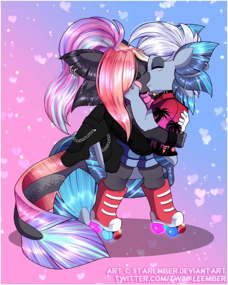 TwinkleEmber's tweet photo. [Rainbow Blues AU]

Happy Valentines day ❤️

Prisma © Me
Kopi © @YugiTatsu https://t.co/xCrWeP3EWw