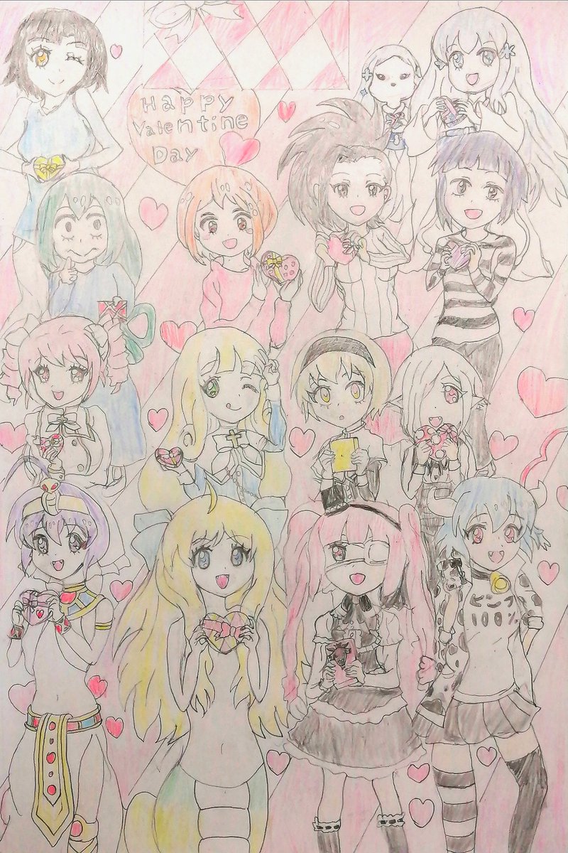 ディアン ヒロアカ邪教徒 ヒロアカと邪神ちゃんのコラボイラスト 双方の女性キャラクター達が各々バレンタインチョコを持ってます そしてこちらは62話の表紙にもなってます 62話 T Co P1sfhat81l 僕のヒーローアカデミア 邪神ちゃん ディアン ヒロアカ邪教徒 ヒロアカと邪神ちゃんのコラボイラスト 双方の女性キャラクター達が各々バレンタインチョコを持ってます そしてこちらは62話の表紙にもなってます 62話 T Co P1sfhat81l 僕のヒーローアカデミア 邪神ちゃん