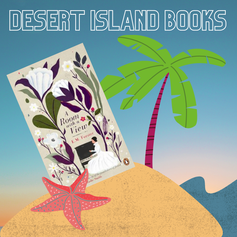 AbbotsHill's tweet photo. Mrs Tully would take 'A Room with a View' as her #DesertIslandBook.
'A book that I can easily read over and over again'
#VirtualBookshelf https://t.co/NlhBhSurxK