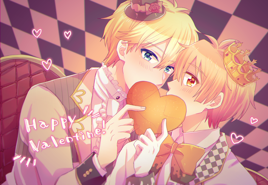 「ナギみつバレンタイン?? 」|六りく🦘のイラスト