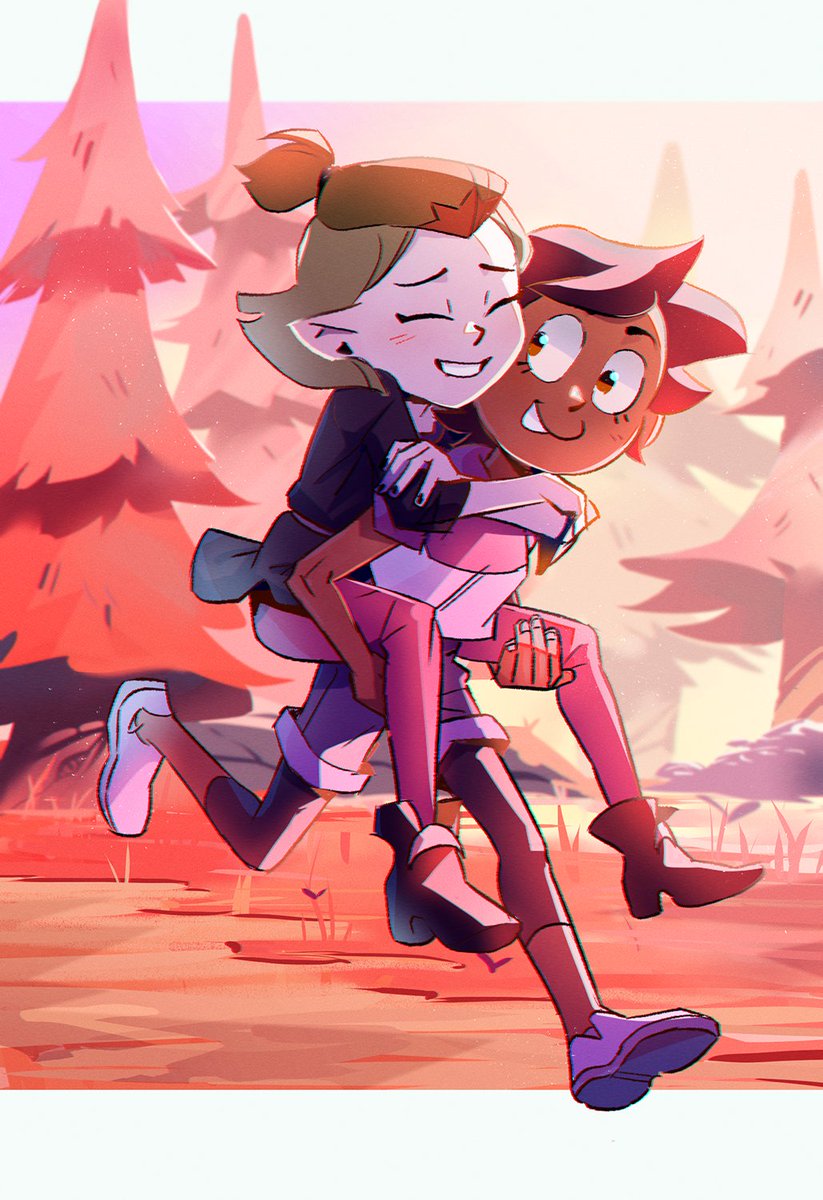 Antler_Dragon's tweet photo. #theowlhouse #tohfanart #lumity https://t.co/RC0BNou9f0