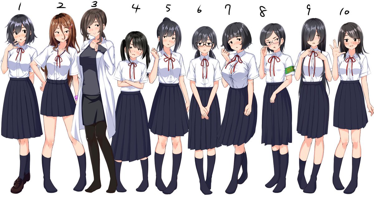 ふぅ～～～～!!!
ゲームの攻略ヒロインの立ち絵描き終わったぁぁぁ!
裏アイドル図鑑と合わせて
27日間で15人の立ち絵、下着、着衣差分を描いた
自分を褒めてやりたい!!
いくら立ち絵描くの好きでもそればっかり描き続けたのは
偉い!!
なお、ゲーム完成までに差分不要の立ち絵があと6人… 