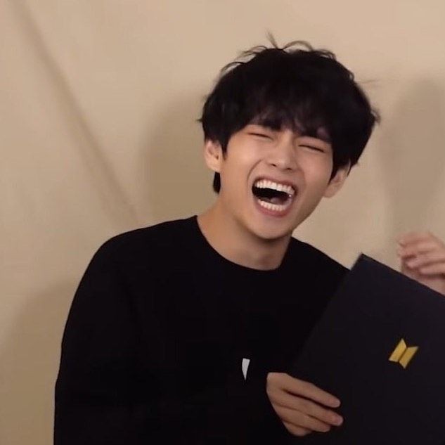 can you see that laugh? that will be your view when you tell him a simple joke.