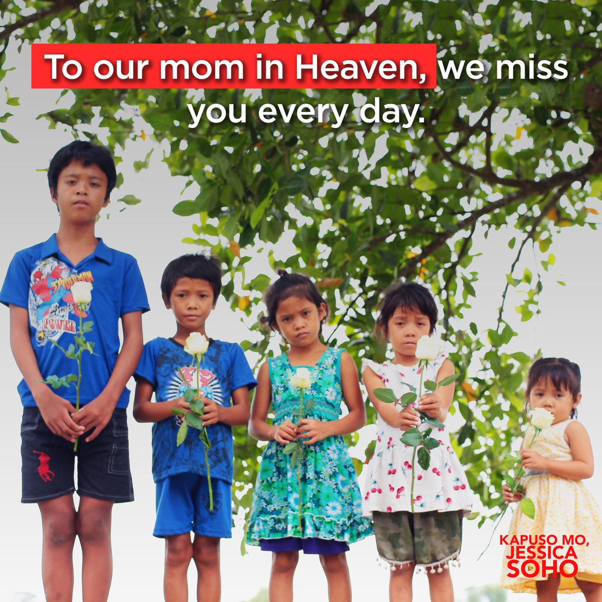 KM_Jessica_Soho's tweet photo. “Ma, kung nasaan ka man, sana masaya ka. Mananatili ka sa puso namin.” #KMJS https://t.co/JBv7SR4Q39