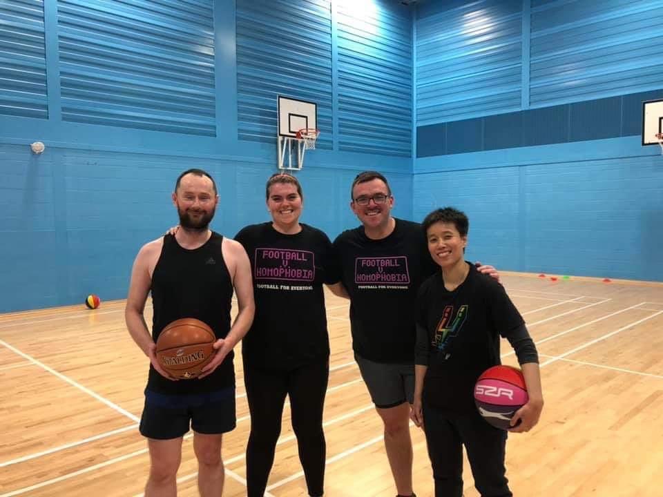 “Create the things you wish existed”

It’s been 2 years since we had our first session <a href="/glasgaroos/">Rainbow Glasgaroos</a> 🌈🏀

Not a Valentine’s Day person but basketball’s my first love. Thanks <a href="/LEAPsports/">LEAP Sports Scotland</a> @Angharad___ <a href="/CofGCollege/">City of Glasgow College</a> for helping make my wish a reality.

#LGBTHistoryMonth ￼