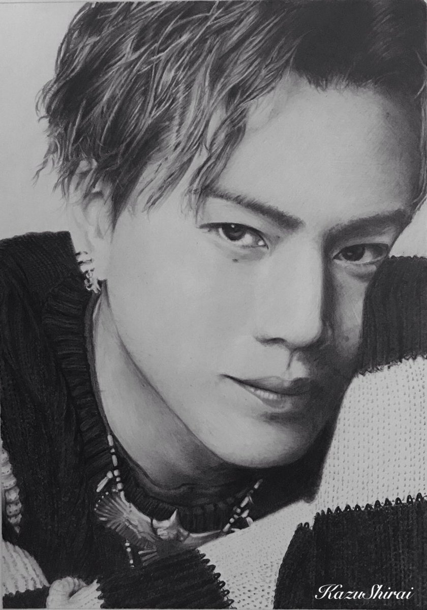 かずあ と 鉛筆画 完成しました 三代目jsoulbrothersの 登坂広臣さんです イラスト好きな人と繋がりたい お絵描き好きさんと繋がりたい 似顔絵 人物画 三代目jsoulbrothers 登坂広臣 Pencildrawing Pencilart Pencilportraits T Co