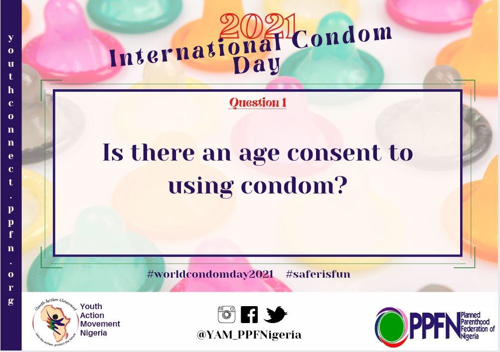 QUESTION 1
#ValentinesDay. #SaferisFun#NoglovesNolove