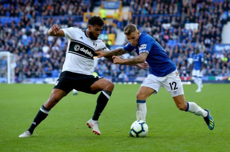 TheEvertonEnd's tweet image. 📊 | Everton have won their last 22 consecutive top-flight matches against Fulham at Goodison Park, it is the longest home winning run in top-flight history. A Fulham draw/defeat would equal a Football League record of 28 successive winless matches away to a particular opponent.