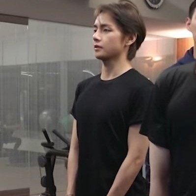 he'll let you to watch him working out.