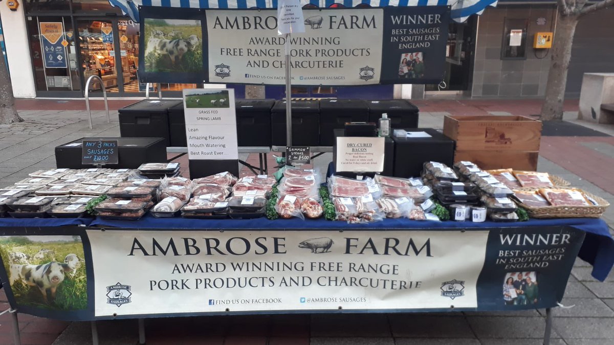 There’s still time to pick up something tasty for tonight’s romantic dine in dinner @HantsFarmersMkt Winchester - we are there until 2pm