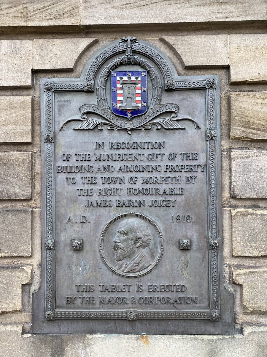 northumbriana's tweet photo. One of John Vanbrugh’s lesser known works: Morpeth Town Hall (1714, although rebuilt to the same design in the mid 19thC). It was originally built by the Howards, Earls of Carlisle, and then later restored by Lord Joicey, a Durham coal baron who lived nearby. https://t.co/qnk4ky9i6j