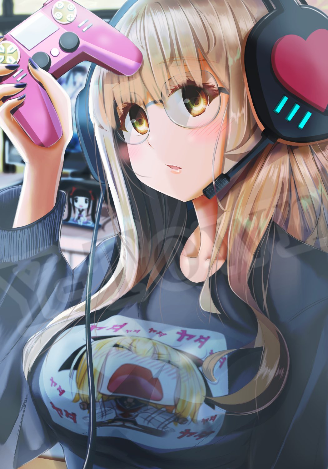 Y Town イラスト完成 ゲーマー女子をイメージして描いたイラストです 創作 絵 絵描きさんと繋がりたい イラスト好きさんと繋がりたい オリジナル イラスト イラストレーター オリジナルイラスト Blogger Pixiv メガネ ブログ 絵師 ゲーム