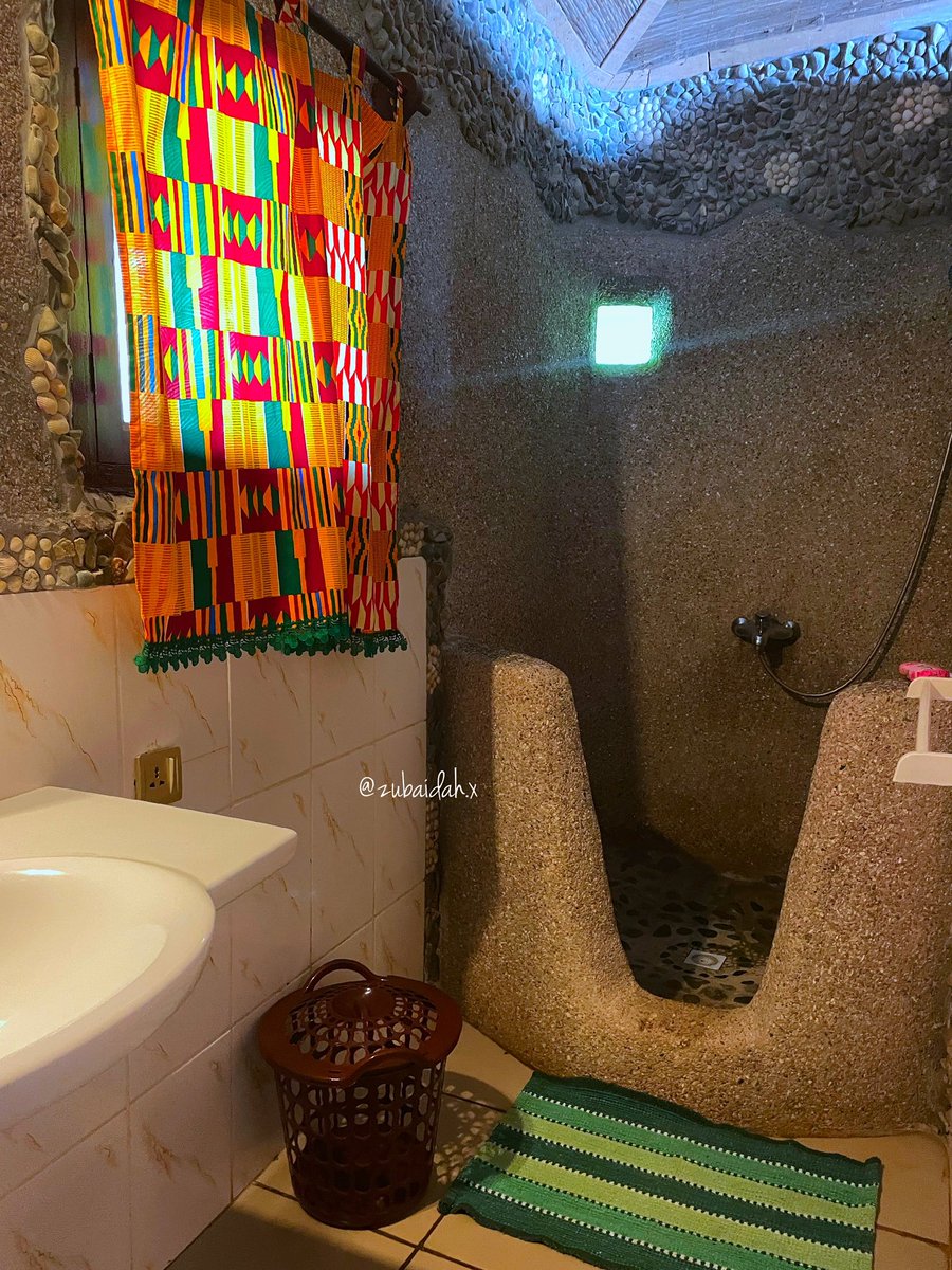 There weren’t many toiletries provided here, just a bar of locally made soap, so bring yours. The water heater, which I’m guessing is solar powered wasn’t working well - the water was either boiling hot or cold.