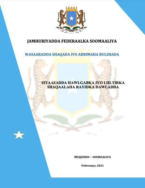 CIPSomalia's tweet photo. @CIPSomalia would like to thank both the FGS &amp; World Bank teams @mpf1somalia  who worked jointly &amp; tirelessly on the Public Service Pension &amp; Gratuity Policy for the FGS public servants which was finally approved  by the FGS cabinet at last Thursday's cabinet meeting on Feb 11th. https://t.co/SlWc0wKSHh