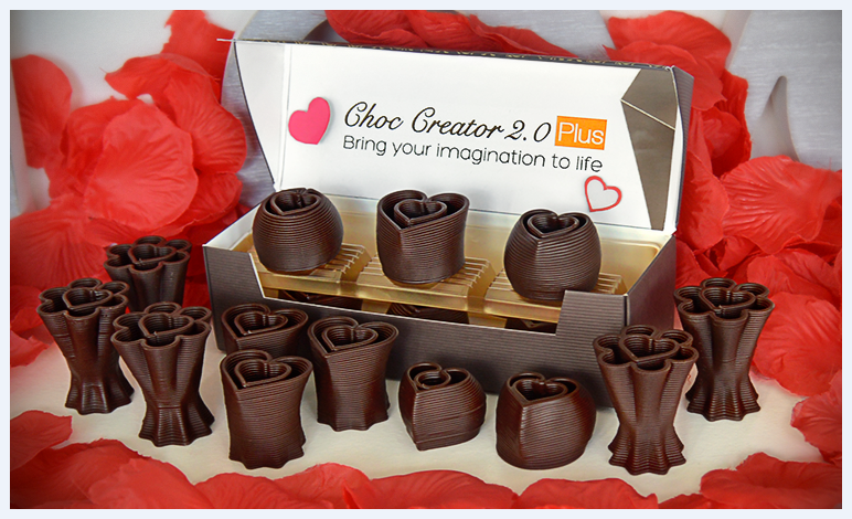 Happy St. Valentine's Day 2021 !! ❤️
#3dchocolateprinter #3dchocolateprinting