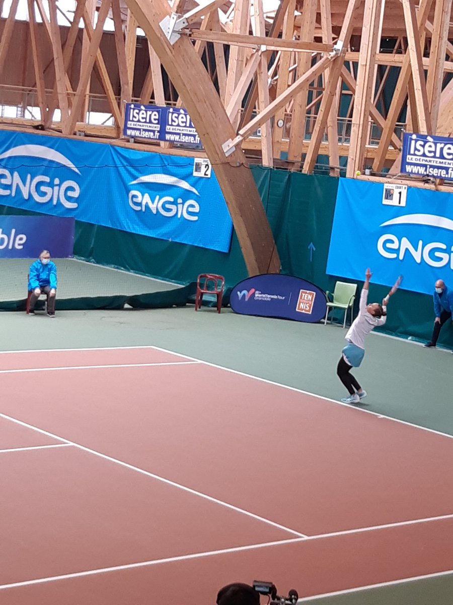 aarchambault69's tweet photo. Suivez la finale de l'ENGIE open de #tennis #feminin @CDIsere en direct sur le site https://t.co/jklw0uqCIf ou sur @teleGrenoble ! V.Golubic/M.Zanevska
@ENGIEgroup @VilledeGrenoble @auvergnerhalpes @GrenobleTennis @GrenobleAlpes @TennisAuFeminin https://t.co/9HBmwGiqUd