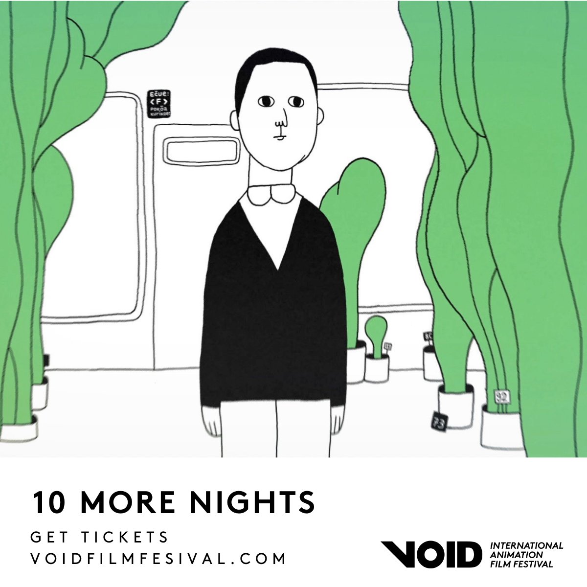voidfilmfest's tweet photo. Only 10 more nights to the launch of VOID 2021 online festival! 

VOID 2021: Feb 25 - Mar 25 online
Tickets here: https://t.co/e4dnvLJfXd
OBS: DK, SE &amp; NO ONLY!
#void2021 #voidfilmfestival #animation #animationfestival #storytelling #cultivatewonder https://t.co/CBA4TrnbqS