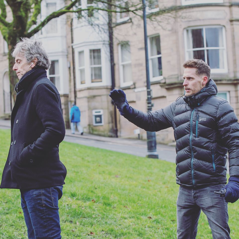 brinatello's tweet photo. Brilliantly directed by @philbeastall and filmed in Buxton, Derbyshire, England, in late January, 2019. #NationalOrganDay ❤️

Cast:
#PeterCapaldi: David Simon
@traceylush: David's Wife (Heart Donor)
@rowenameddeman: Mum (Heart Recipient)
#AphraMorgan: Daughter
#JonMorgan: Father https://t.co/mGRMfb2NJt