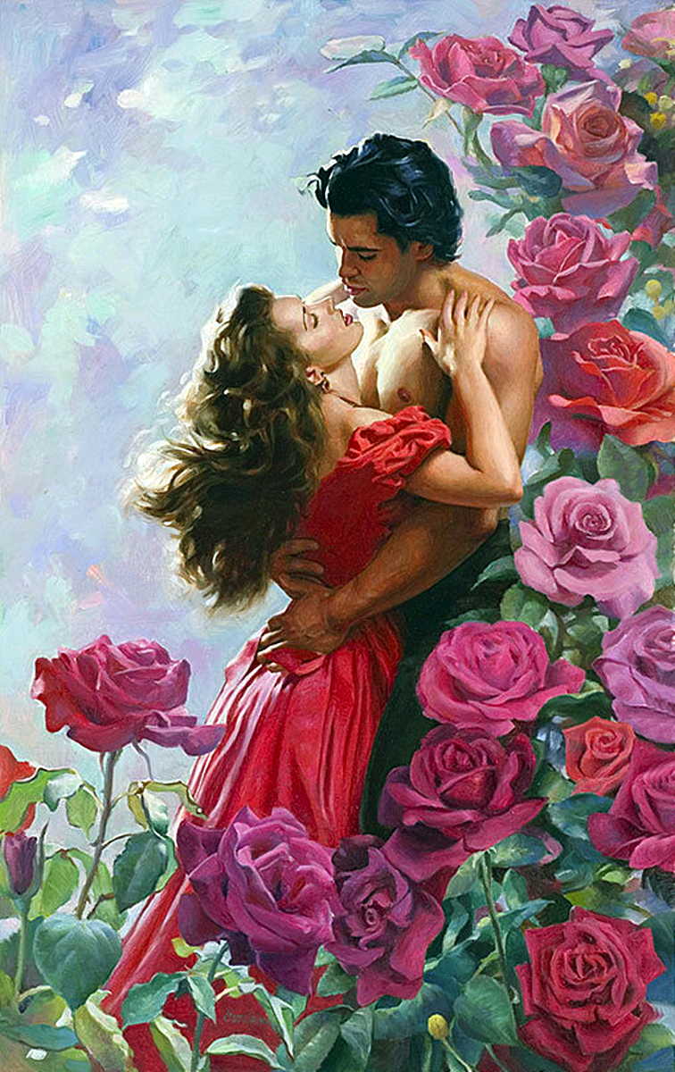 Красивые отношения. Пвра. Львиная любовь. Художник max ginsburg (макс гинзбург). Пвра.