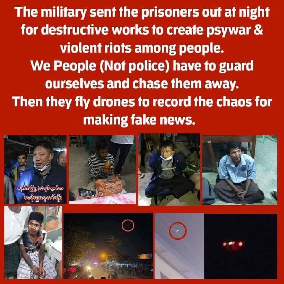 While the international community is condemning the coup, Min Aung Hlaing is using every tool he has to instigate fears and instabilities. The latest news about sending thugs to different townships are very troubling. MAL doesn’t care about statements. We need action, not words.