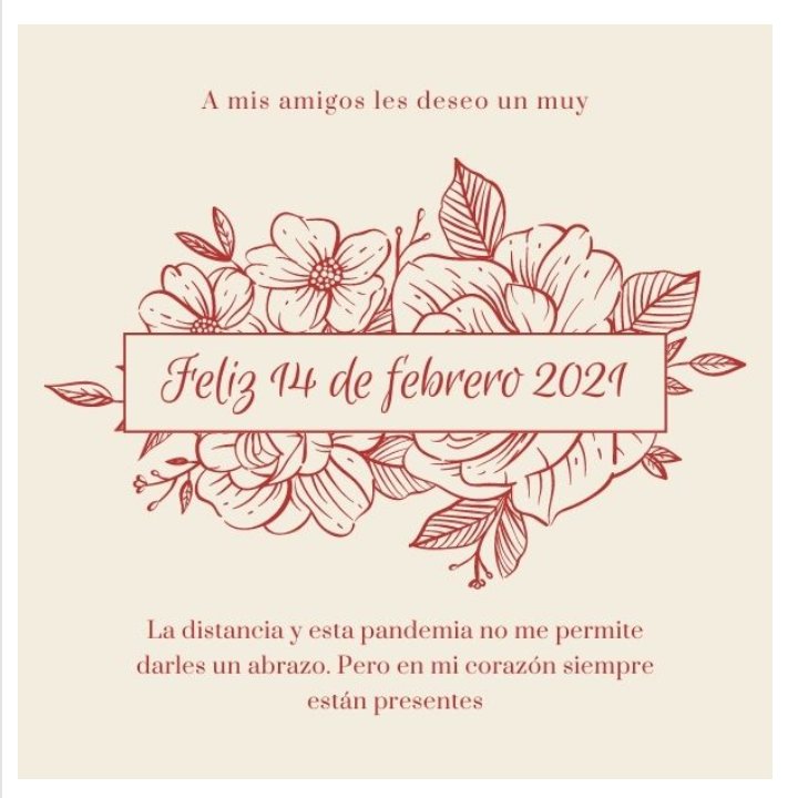 BorrellNelys's tweet photo. Feliz día de San Valentín tuiteros🥰 https://t.co/w68SsU9DG3
