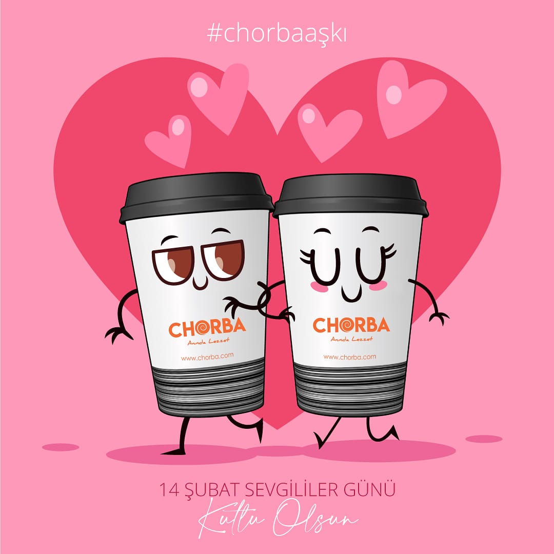 chorba_inc's tweet photo. Aşkınız her geçen gün daha da büyüsün. Sevgililer gününüz kutlu olsun ;) #chorbaaşkı https://t.co/qgj3OqvPTb