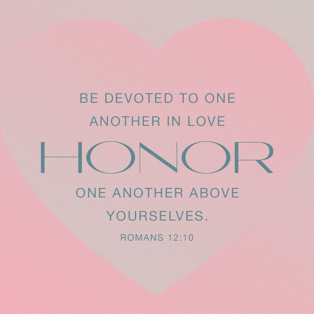 Love each other with genuine affection, and take delight in honoring each other.
Romans …
bible.com/verse-of-the-d…