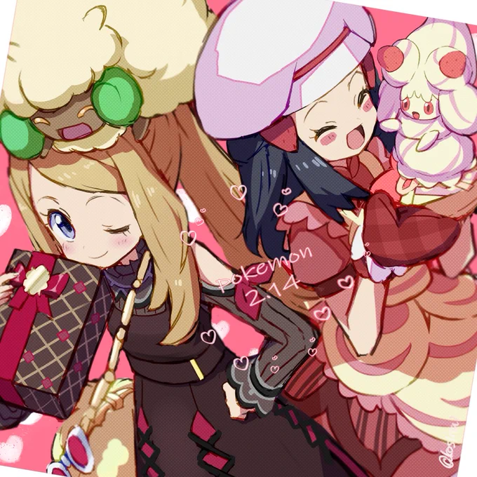 セレナエルフーンヒカリマホイップさんです(呪文) #ポケマス 