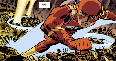 Barry Allen - The FlashIn an era of paranoia, the masked hero is considered by some to be no better than the criminals he fights. After the government tries to capture him, he questions what he fights for, and he retires. until a threat emerges that requires every hero.