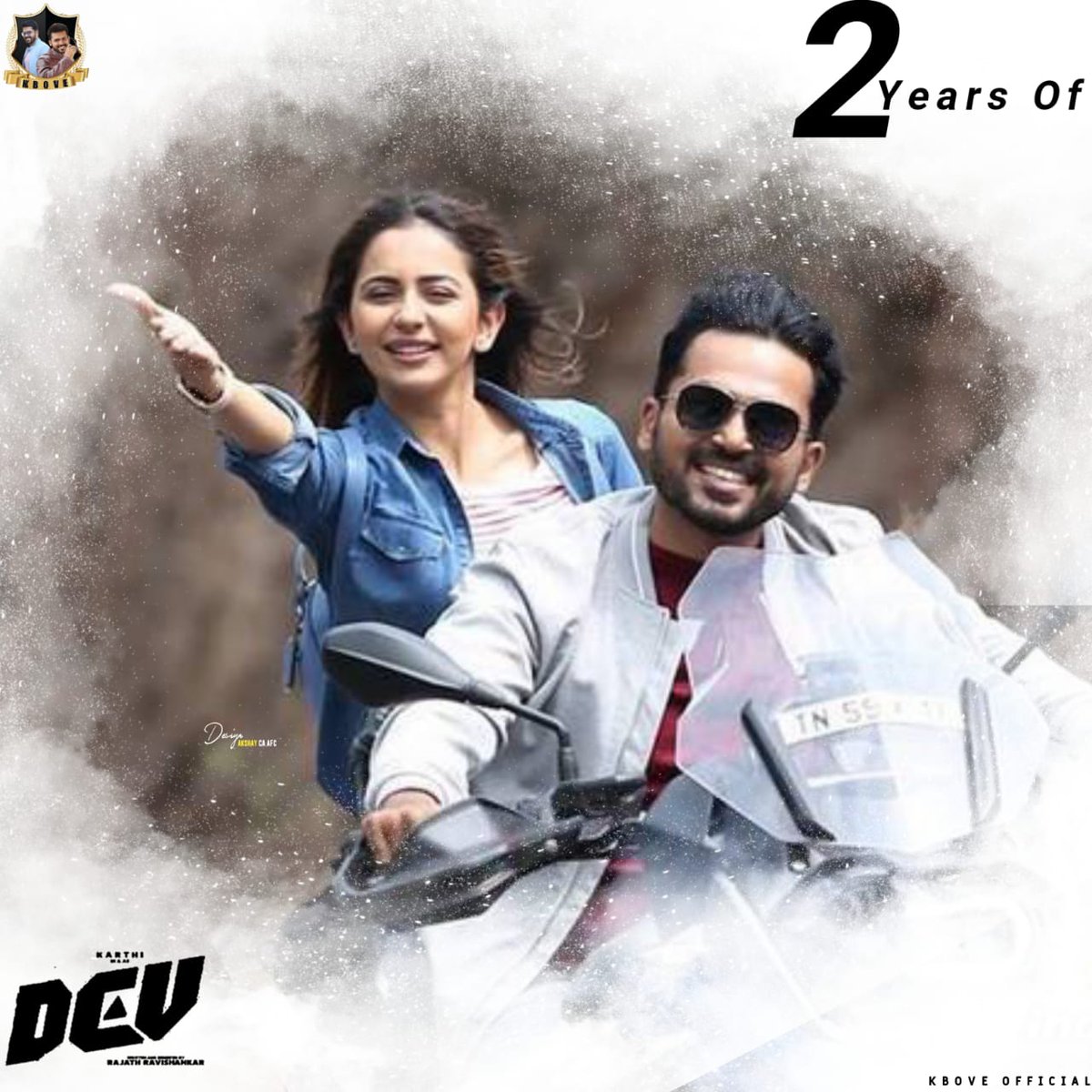 iamRamyaKarthi's tweet image. 2 Years of #Dev 😍❤️

#2YearsofDev

@Karthi_Offl @Rakulpreet @Prince_Pictures