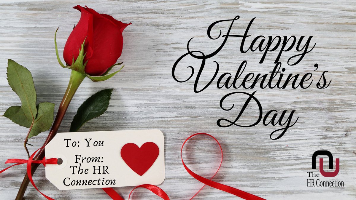 Happy Valentine's Day

TheHRConnection.com

#HappyValentinesDay