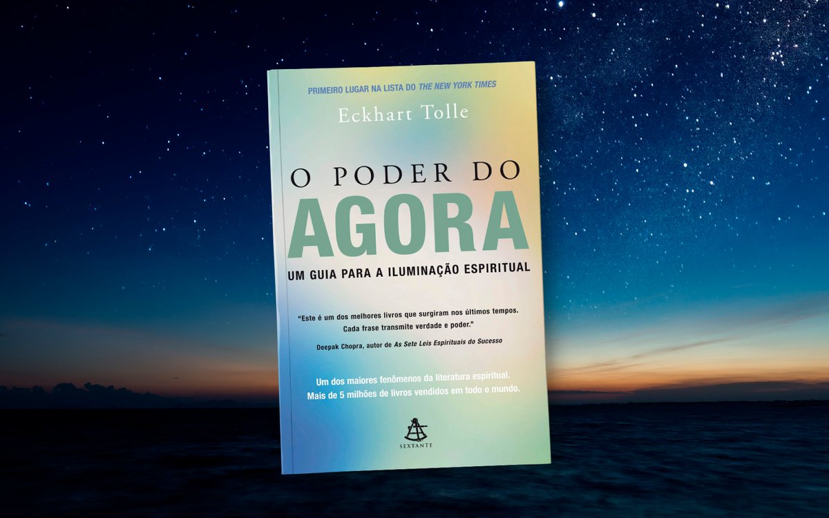 sextante's tweet image. Um manual prático que nos ensina a tomar consciência dos pensamentos e das emoções que nos impedem de vivenciar plenamente a alegria e a paz que estão dentro de nós mesmos. #opoderdoagora #eckharttolle

📍 Amazon: amzn.to/35w5OKc  
📍 Submarino: afl.b2w.io/9JzS