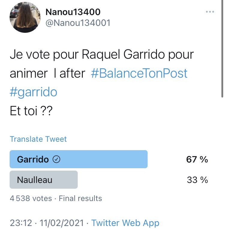 Raquel Garrido tweet media