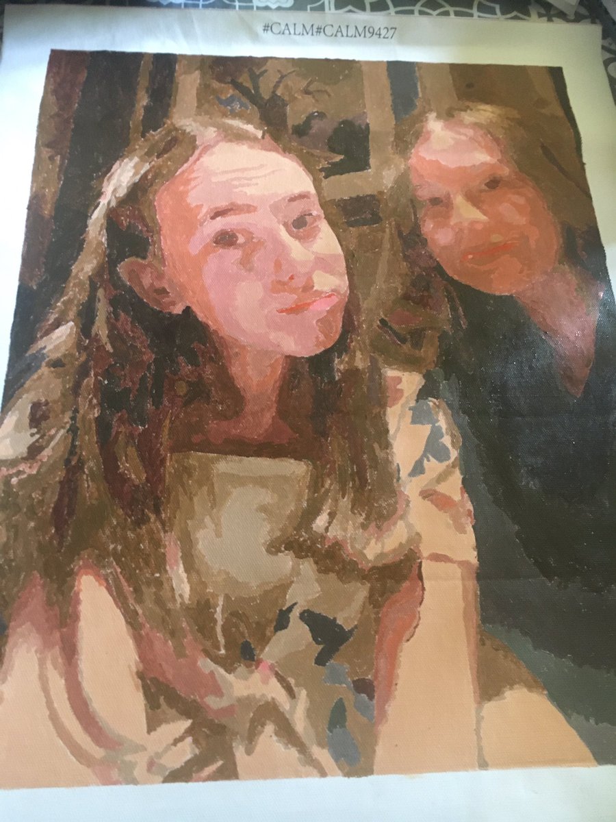 DebbieT_LOL's tweet image. #Colorandcalm - kept me busy this weekend #paintbynumbers #lockdown #staysafe