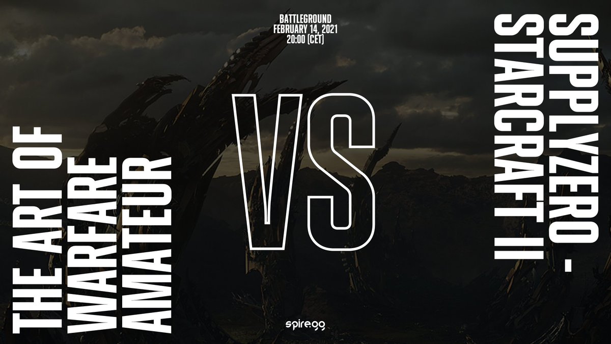 Hoy a las 20:00 jugamos una clanwar de <a href="/spire_gg/">spire.gg</a> #StarCraftII vs #TheArtOfWarfare 
De momento no hay stream, si finalmente hubiese os avisaremos :)