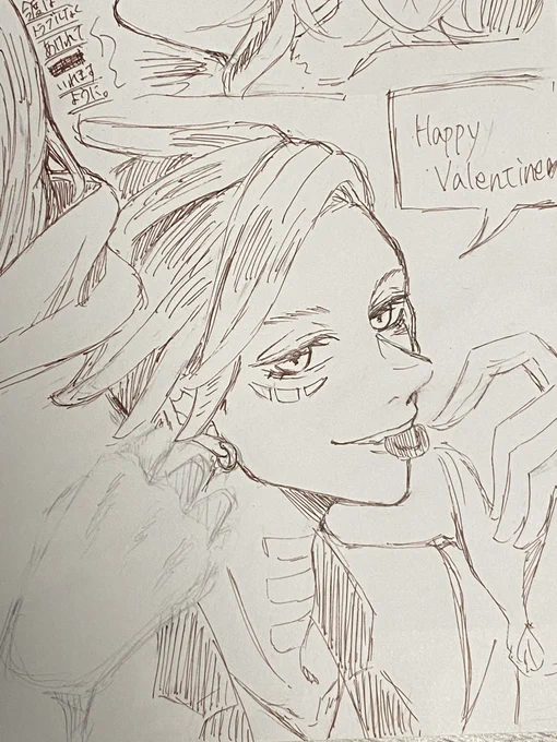 落書きでごめんなさい?‍♀️
HappyValentine❤ 