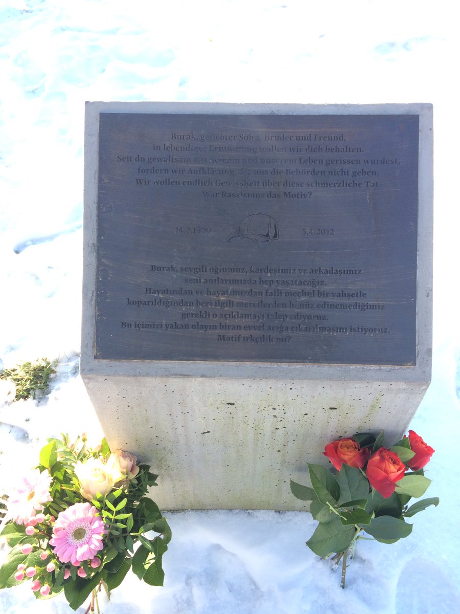 Wir erinnern an Burak Bektaş!Heute ist sein 31.Geburtstag. Seit 9 Jahren fordern wir zusammen mit seiner Familie und Freund*innen Aufklärung und Gerechtigkeit! Er wurde am 5. April 2012 ermordet. Bis heute ist die Tat nicht aufgeklärt. #SayTheirNames #HanauIstÜberall