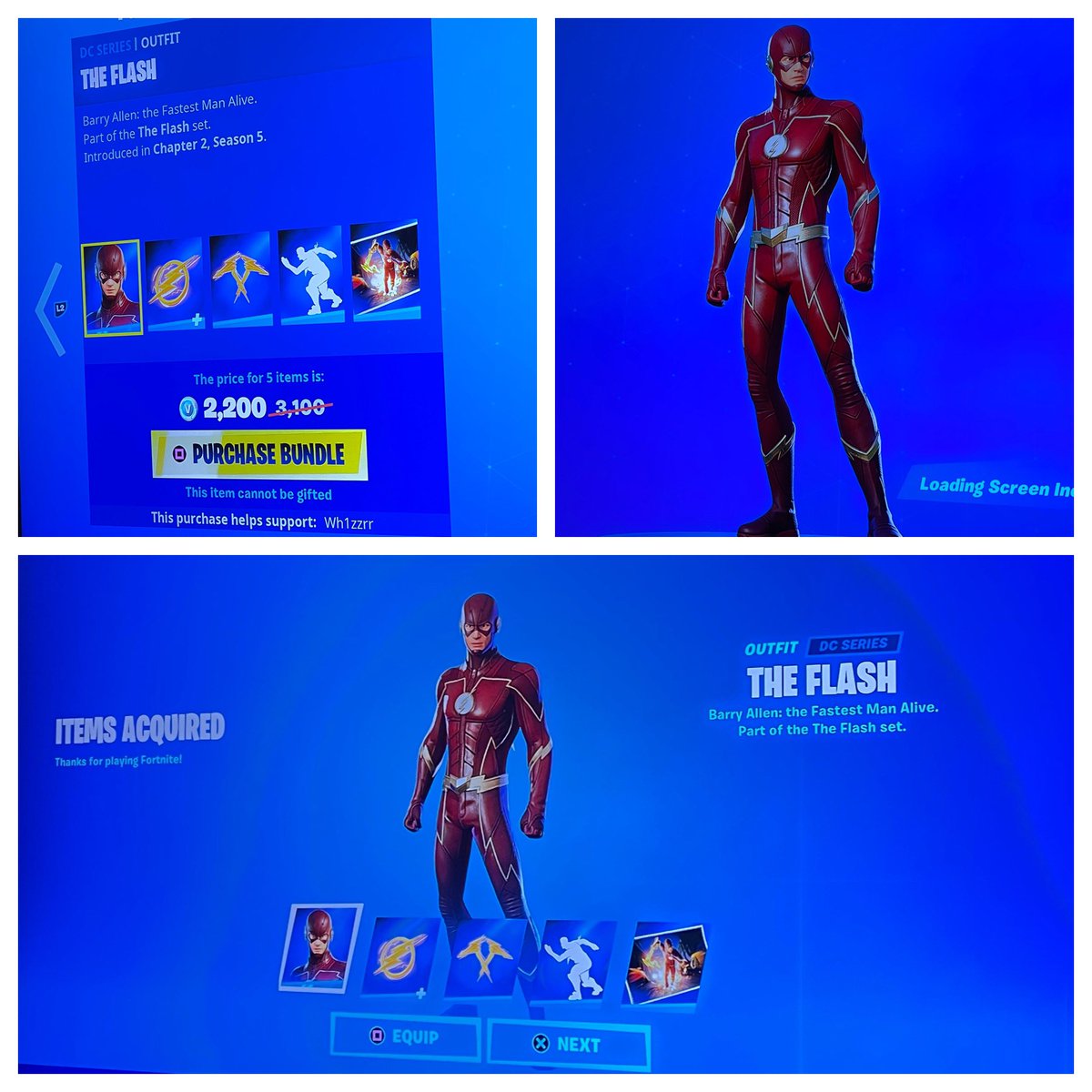 HBSerenityYT's tweet image. Forgot to post this last night, but I coped the AMAZING @CW_TheFlash set last night on stream using code @wh1zzrr_ (no underscore)! I think they knocked or out of the park on this one!  #FastestManAlive