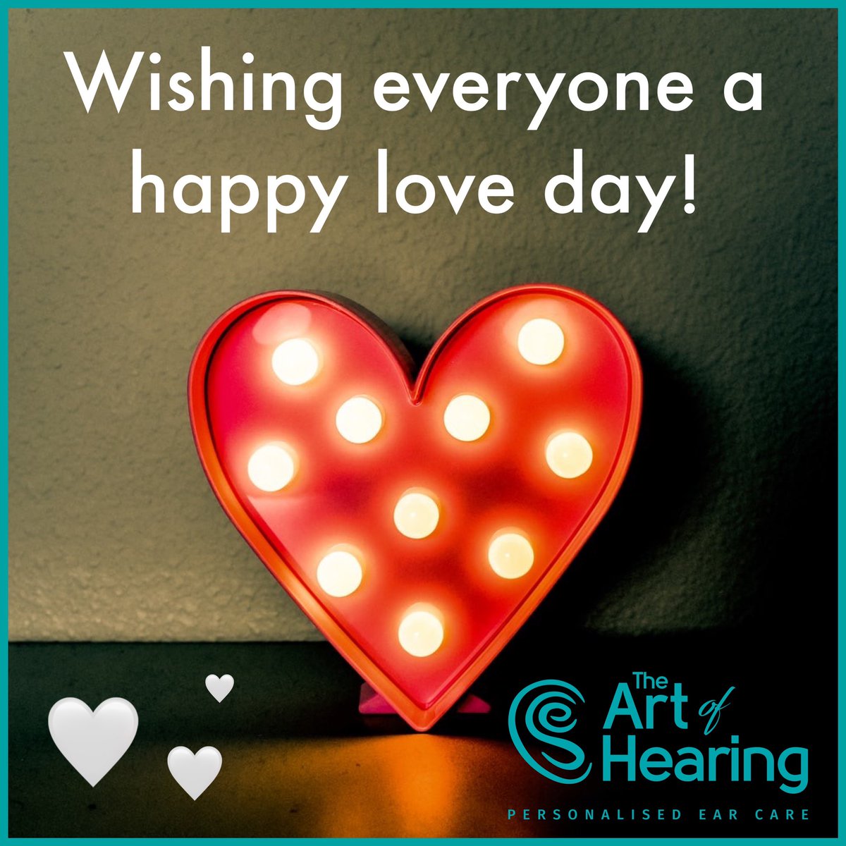 Happy Love Day! #theartofhearinguk #theartofhearing 
#personalisedearcare #earwaxremoval #microsuction #hearingisanart #audiology #hearcare #hearing #ear #ears  #audiologistlondon #audiologisteastlondon #valentines #valentinesday❤️ #valentinesday2021 #valentines2021 #loveday
