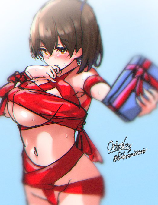 #艦これ版深夜の真剣お絵描き60分一本勝負
#艦これ版真剣お絵描き60分一本勝負_20210214
+60ワンドロめっちゃ難しいなぁ 