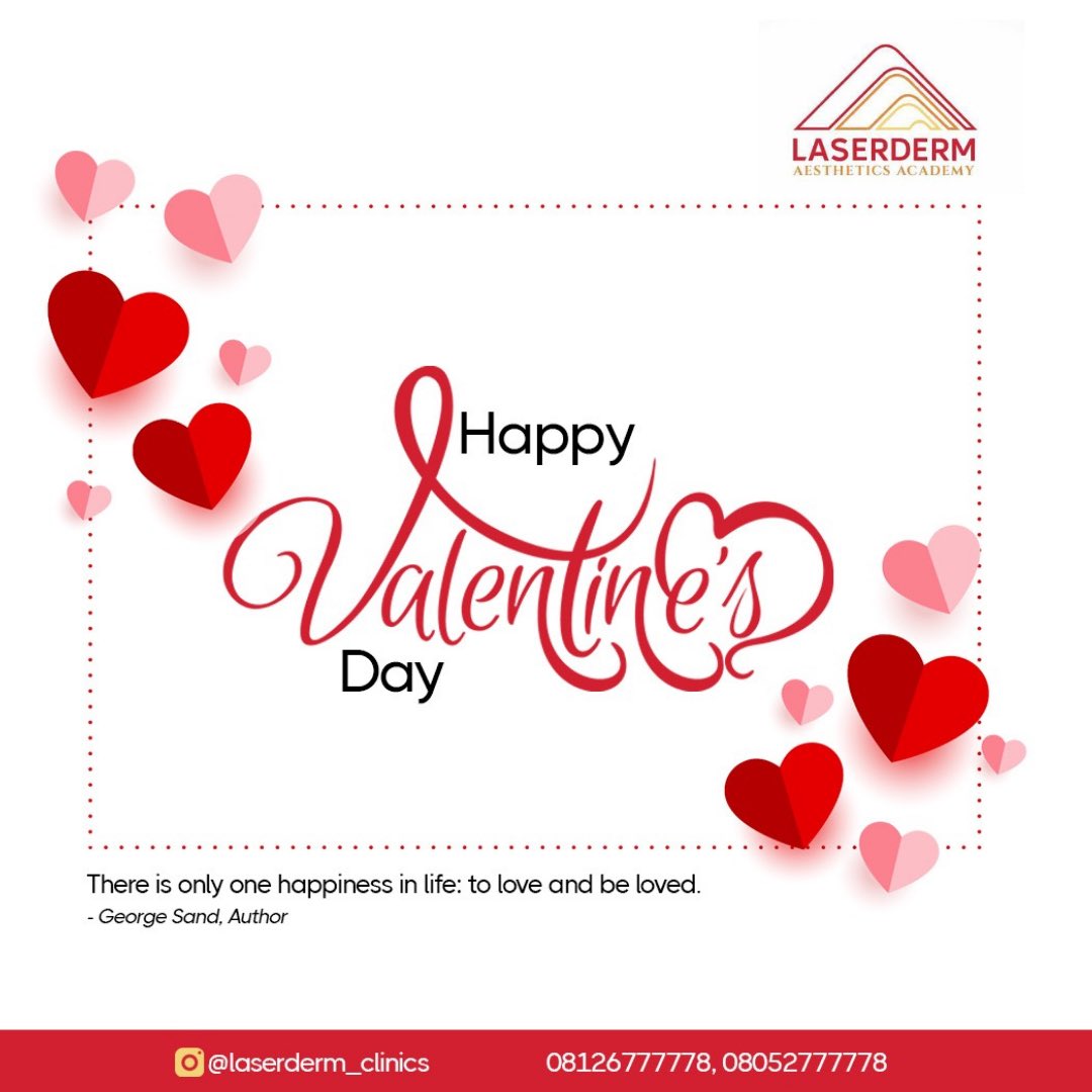 laserderm_aca's tweet photo. There is only one happiness in life, to love and be loved...

Happy Valentine’s Day❤️ https://t.co/4UQzuHpUgO