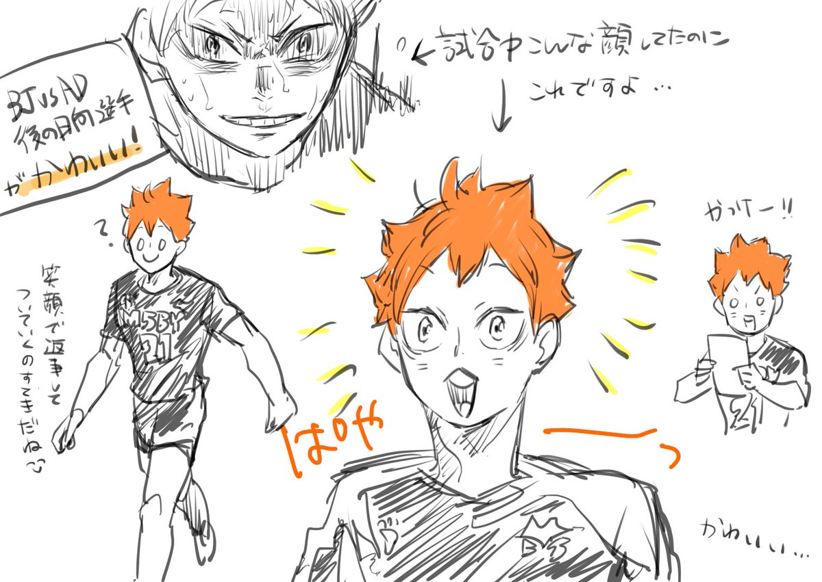 #日向翔陽推しによる日向翔陽推しのための日向翔陽
好きです???? 