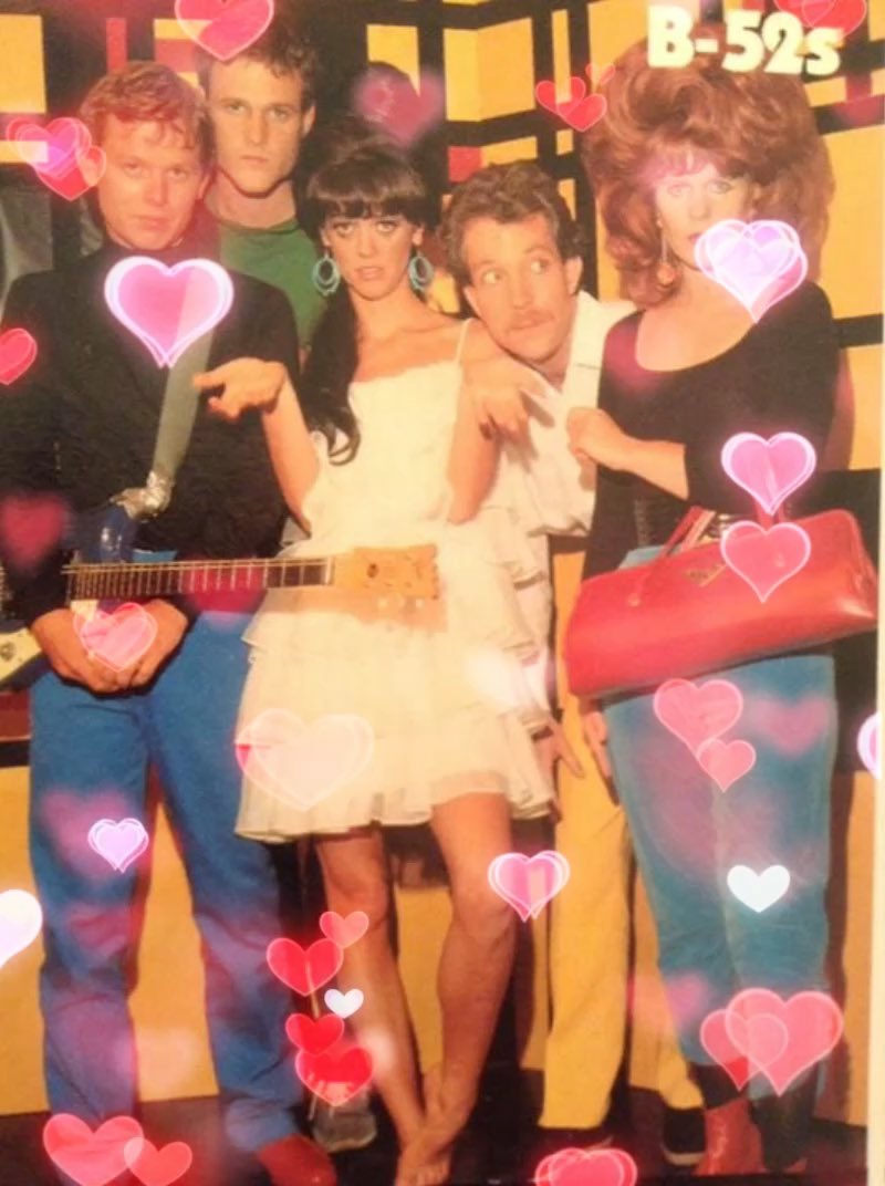 Happy Valentine’s Day and The B-52s anniversary 19 77 first show